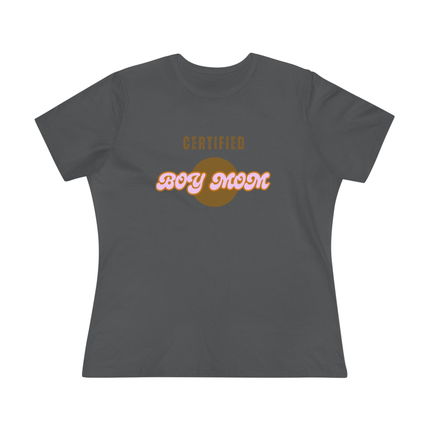 Certified Boy Mom Cotton Tee - Stylish Women's T-Shirt for Everyday Comfort