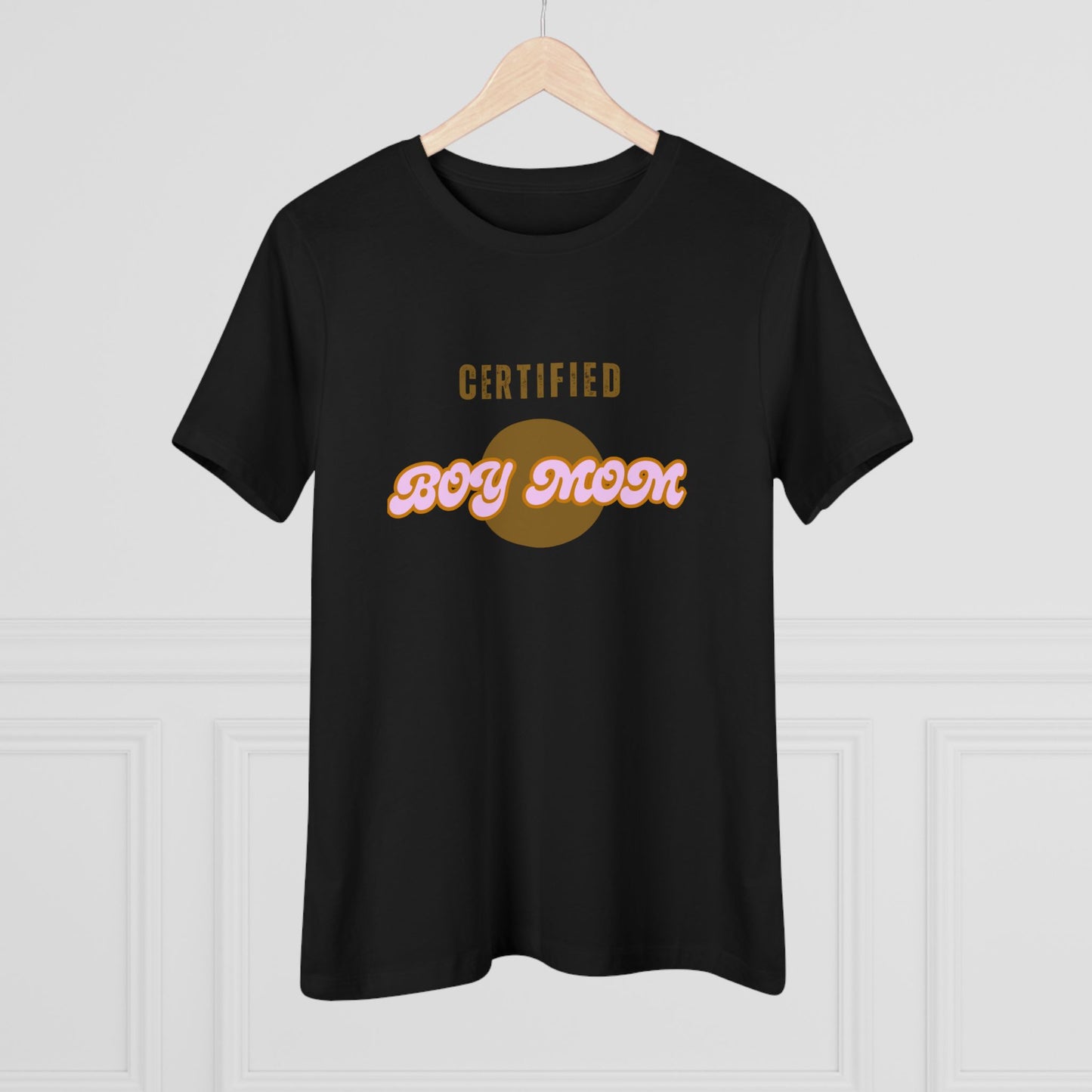 Certified Boy Mom Cotton Tee - Stylish Women's T-Shirt for Everyday Comfort