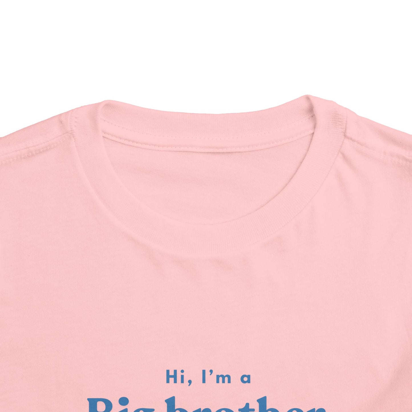 Big Brother Toddler Tee - Cute Bear Design for Celebrating New Siblings