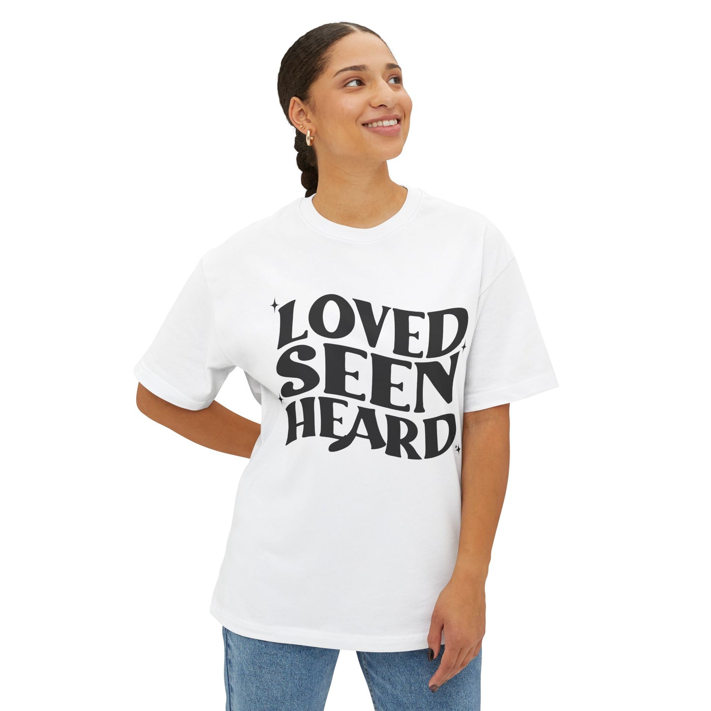 Unisex Oversized Boxy Tee