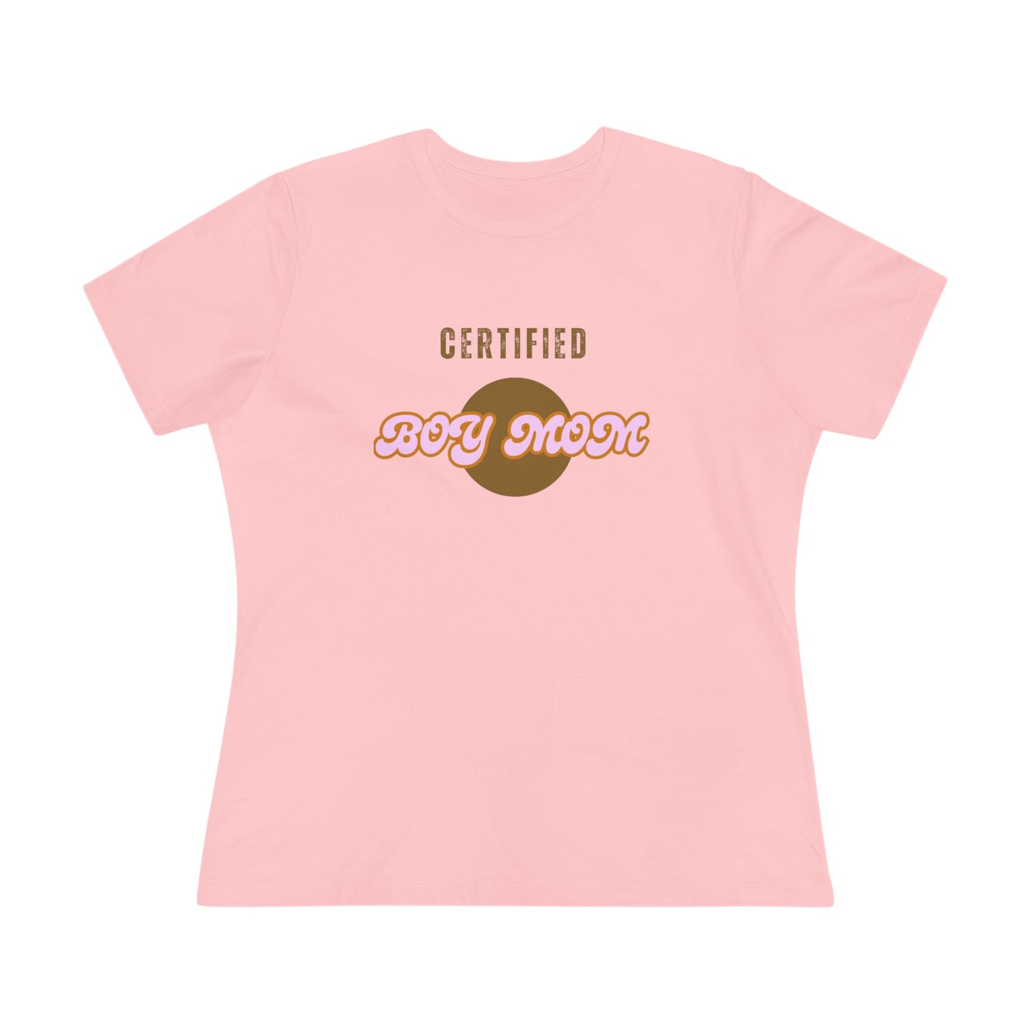 Certified Boy Mom Cotton Tee - Stylish Women's T-Shirt for Everyday Comfort