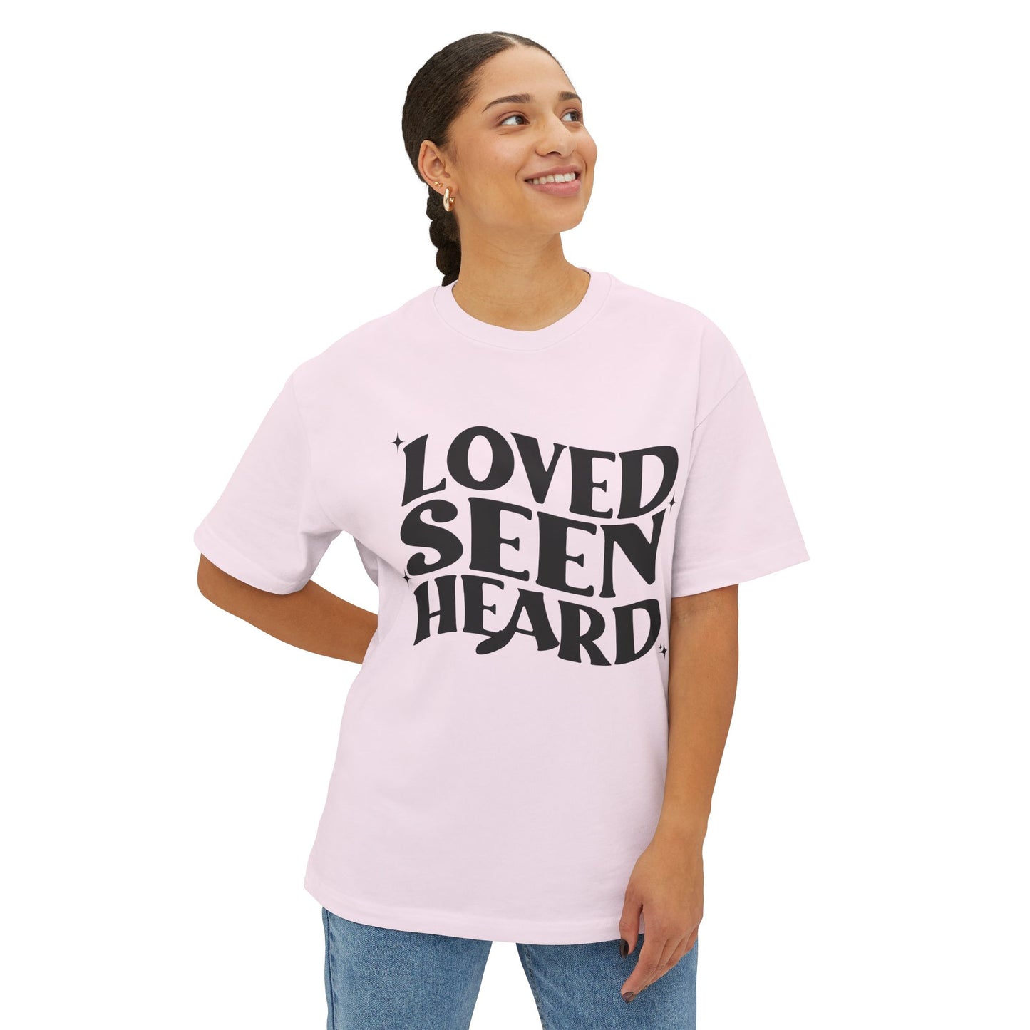 Unisex Oversized Boxy Tee
