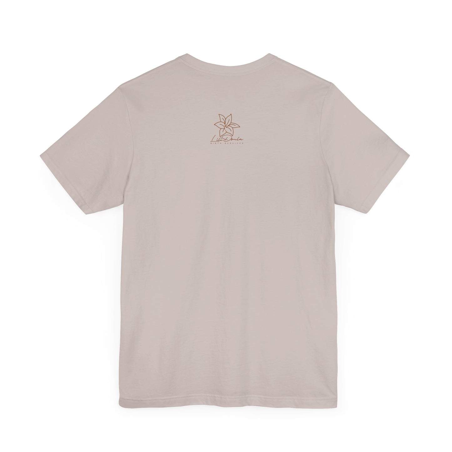 Love Lives Here Unisex Jersey Tee - Inspiring Heart Design, Perfect for Everyday Wear