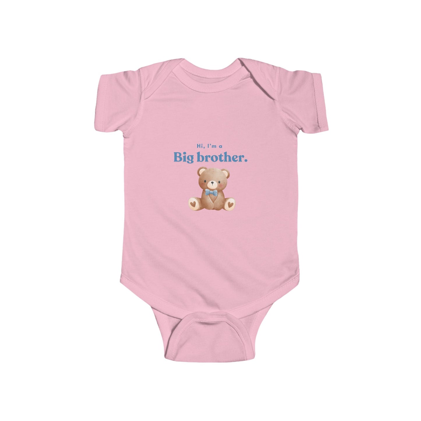 Big Brother Infant Bodysuit - Cute Baby Onesie for New Sibling Announcement