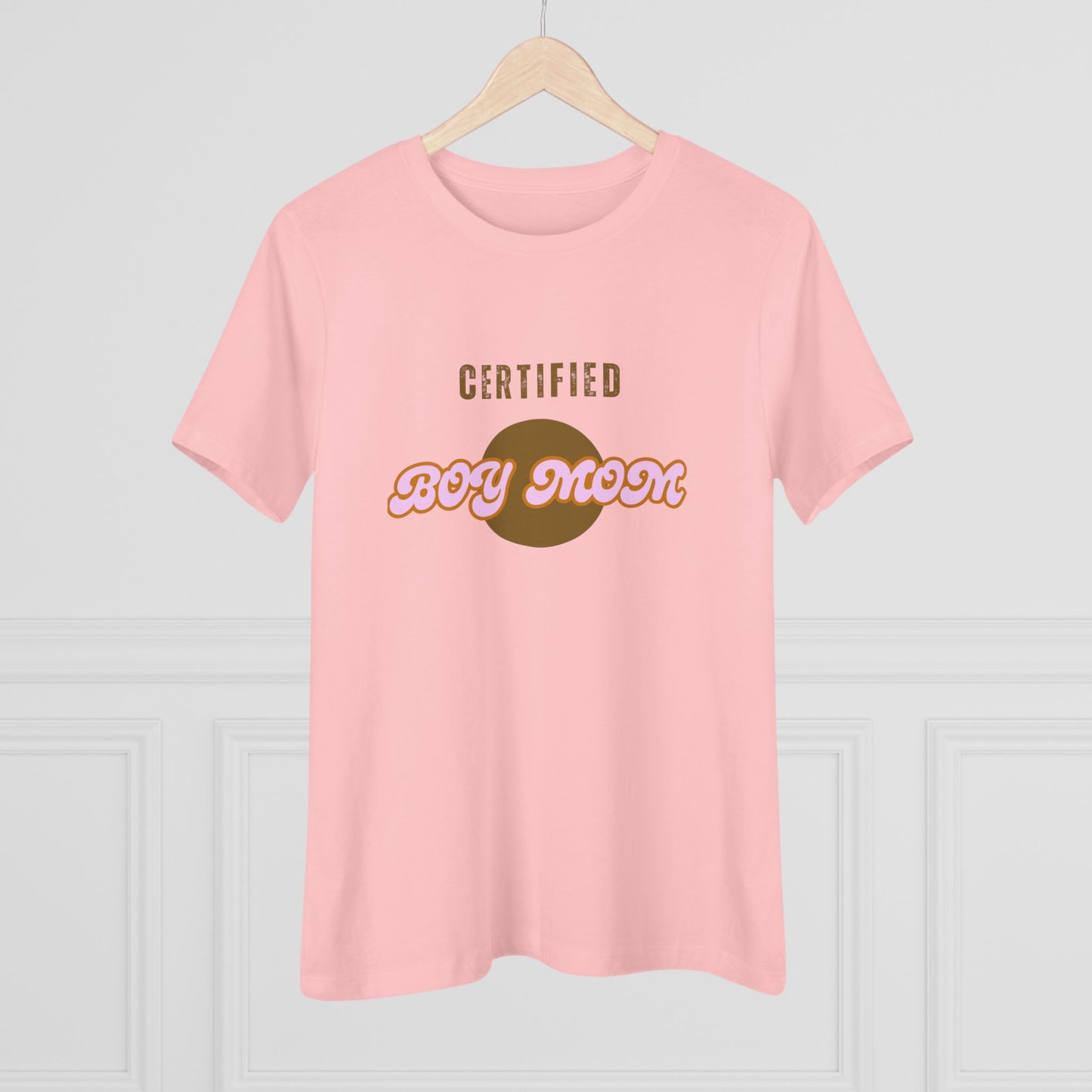 Certified Boy Mom Cotton Tee - Stylish Women's T-Shirt for Everyday Comfort