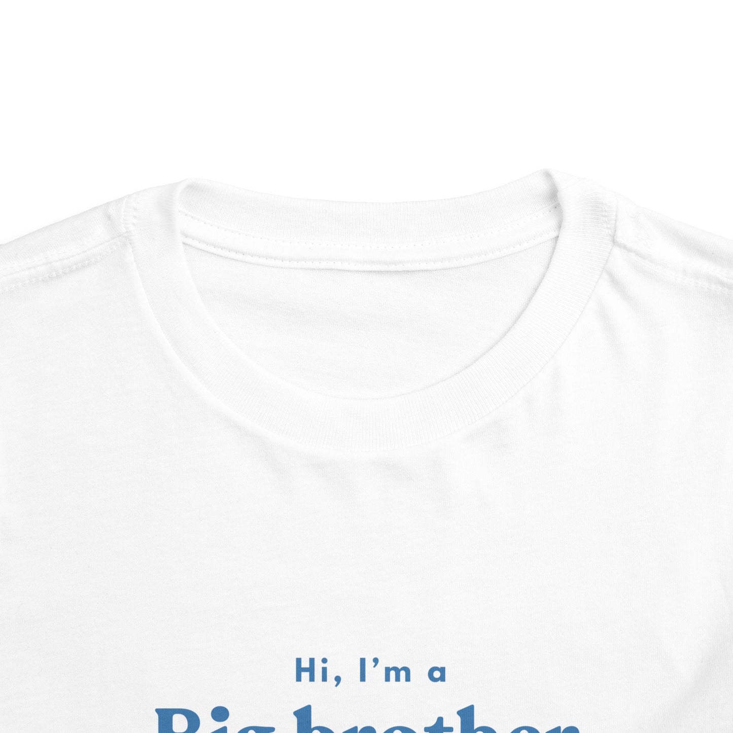 Big Brother Toddler Tee - Cute Bear Design for Celebrating New Siblings