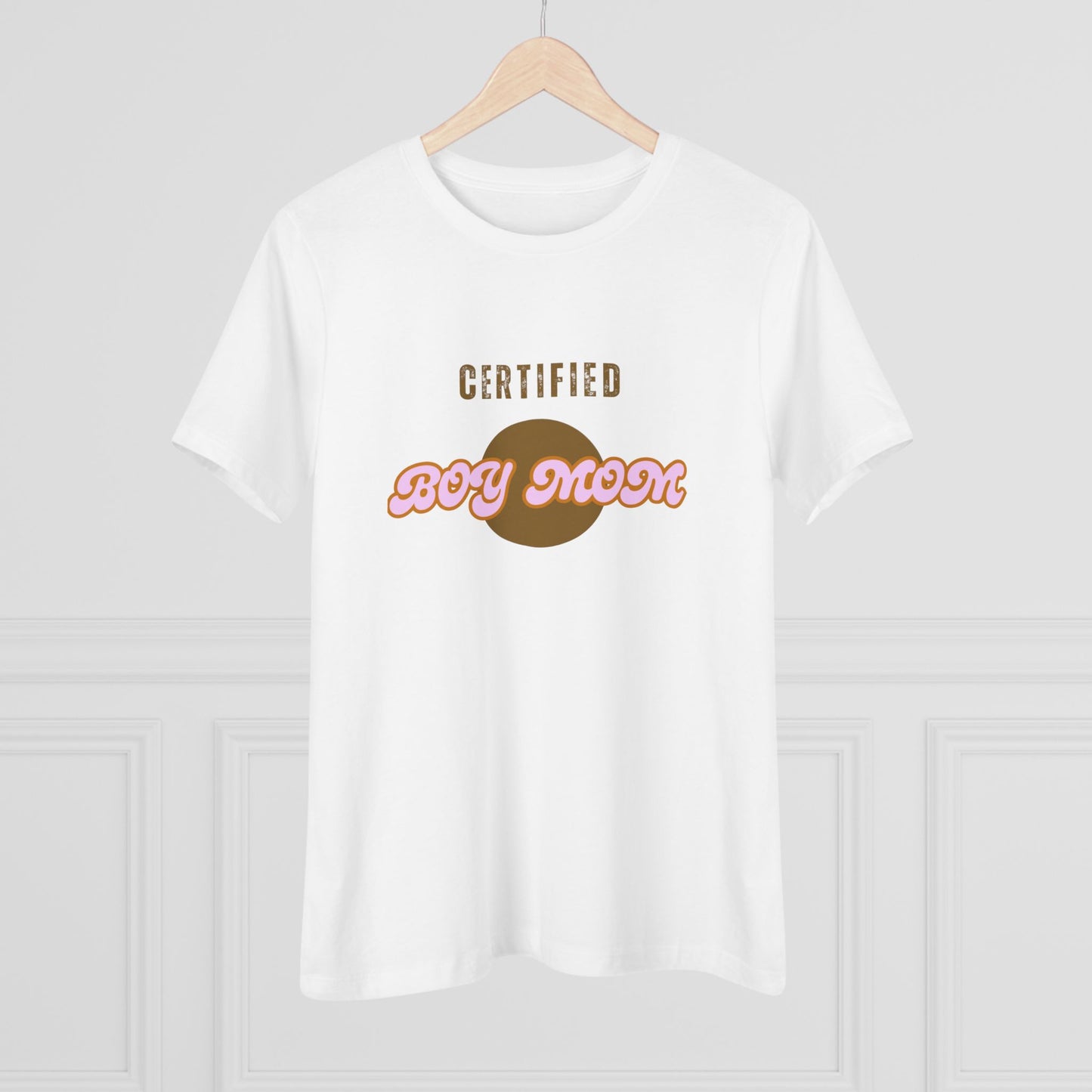 Certified Boy Mom Cotton Tee - Stylish Women's T-Shirt for Everyday Comfort