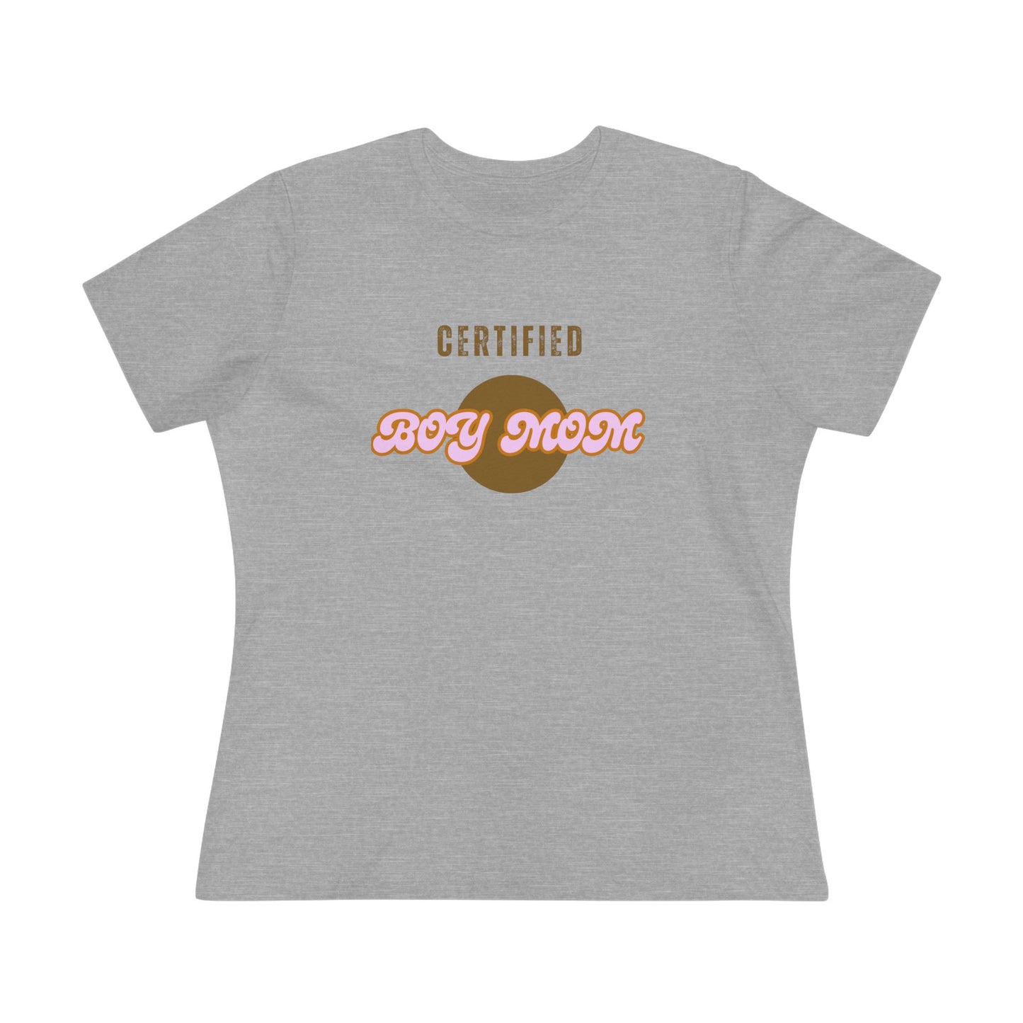 Certified Boy Mom Cotton Tee - Stylish Women's T-Shirt for Everyday Comfort