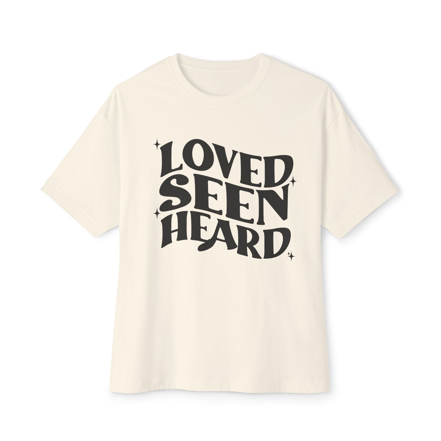 Unisex Oversized Boxy Tee