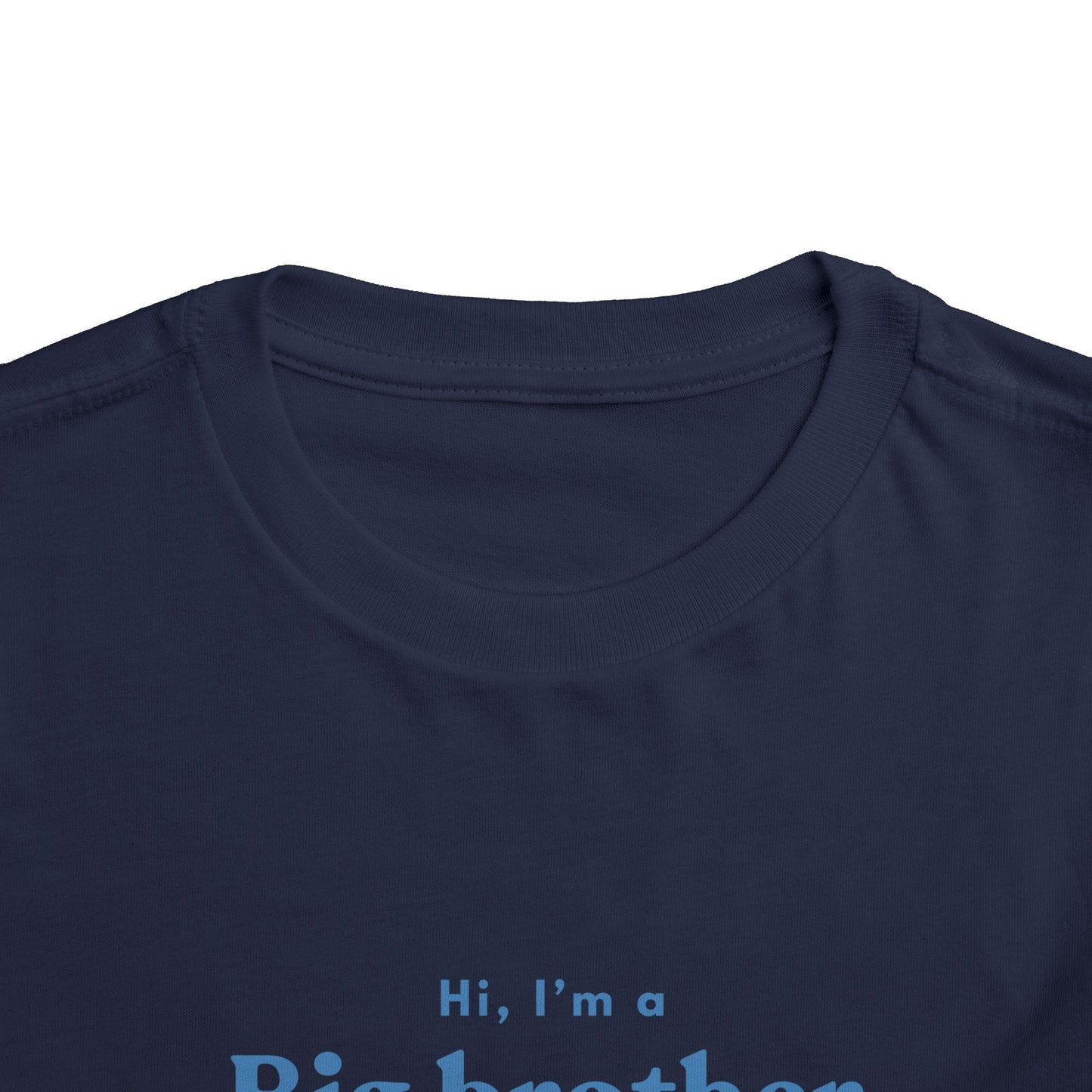 Big Brother Toddler Tee - Cute Bear Design for Celebrating New Siblings