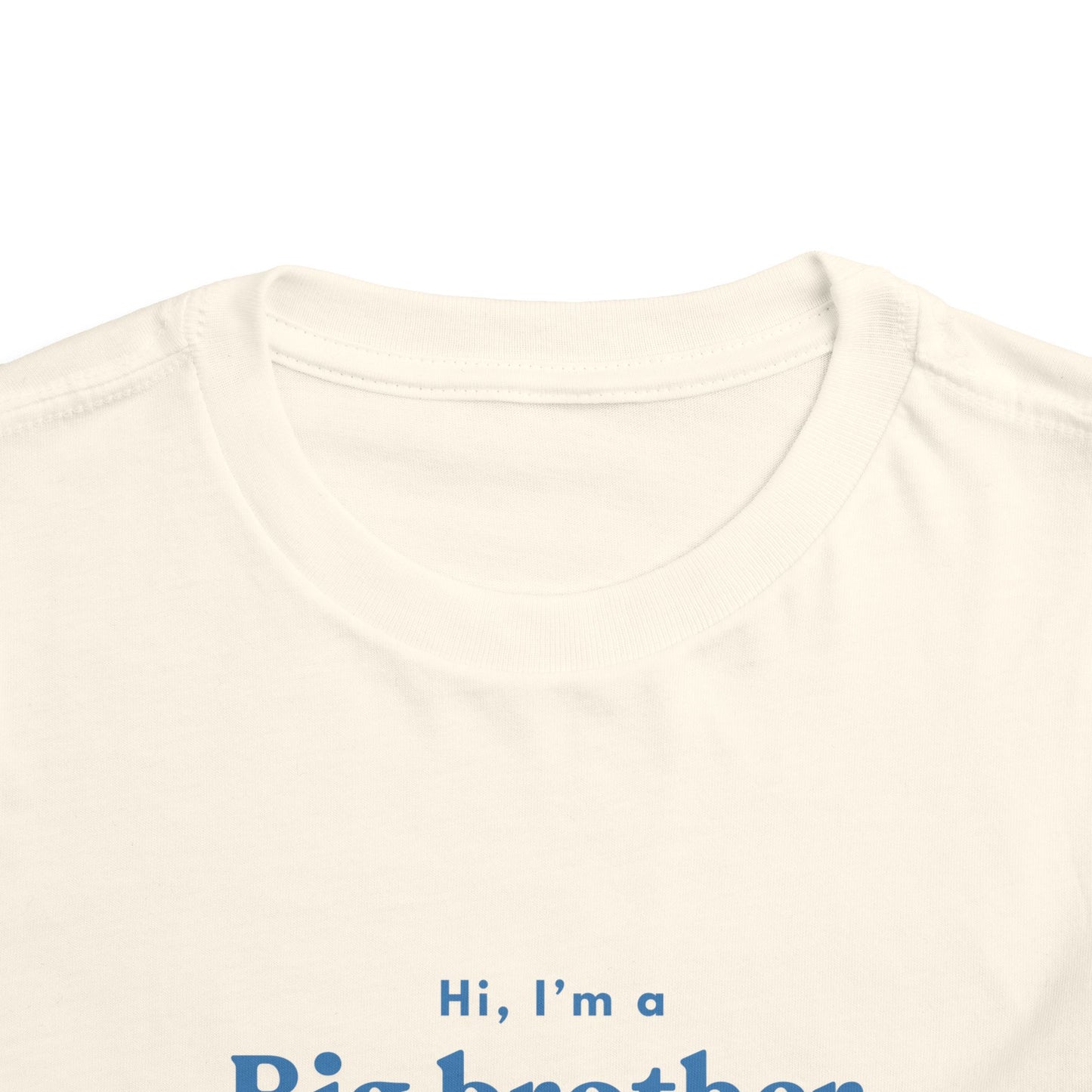Big Brother Toddler Tee - Cute Bear Design for Celebrating New Siblings